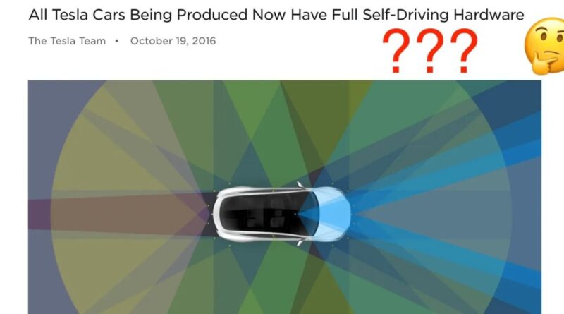 Tesla changes 'all cars have self-driving hardware' wording as HW3 lawsuits emerge